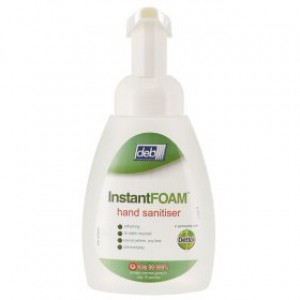 Instant Foam Hand Sanitiser available in 2 sizes