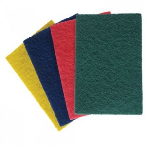 Colour Coded Scourer - 150mm x 230mm - available in 4 colours