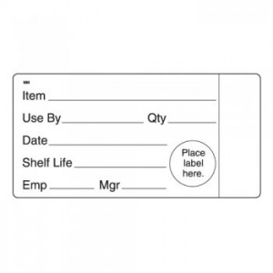 MoveMark Shelf Life Label