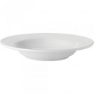 Pure White Rimmed Soup Bowl 9