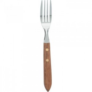 Utopia Steak Knives - Wooden Handle Steak Fork