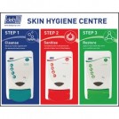 Skin Hygiene Centre available in 2-step & 3-step