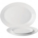 Anton Black Oval Plate available in 3 sizes