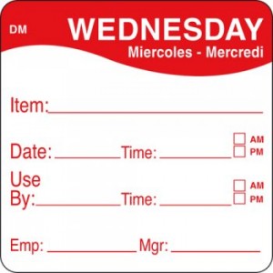 DissolveMark Day of the Week Label