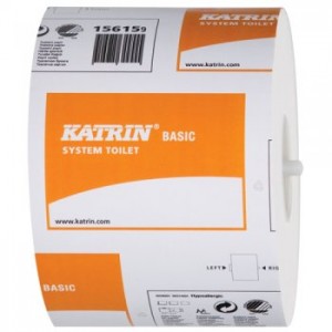 Basic System Toilet (1 Ply) White 920 sheets