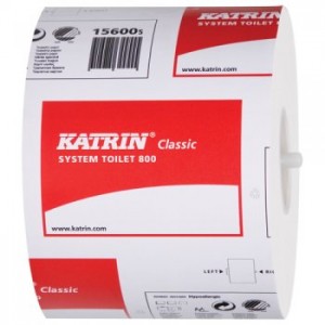 Classic System Toilet 800 (2 Ply) White 800 sheets