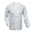 Ekocloth Long Sleeved White PET Chef Jacket Large