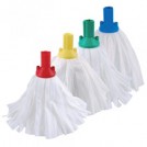 Standard Big White Exel Socket Mop 120g - clips available in 4 colours