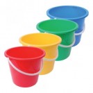 10 Litre Homeware Bucket - available in 4 colours