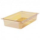 Gastronorm 1/1 Food Pan 530 x 325mm Amber available in 3 sizes