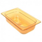 Gastronorm 1/4 Food Pan 265 x 162mm Amber - 1.6Litre/2.4Litre/3.8Litre available