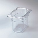 Gastronorm 1/9 Food Pan 176 x 162mm Clear - 0.6Litre/0.8Litre available