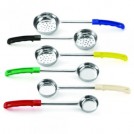 2oz Stainless Steel One Piece Red Handled Spoonout available in 2 types