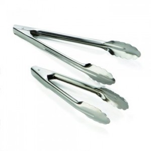 Stainless Steel Utility Tongs - available in 2 sizes
