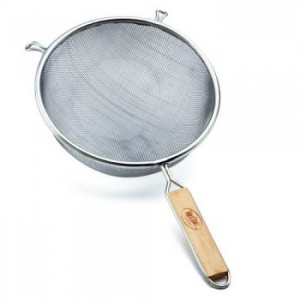 Stainless Steel Medium Double Mesh Strainer - available in 2 sizes