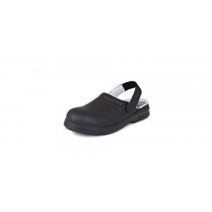 Lites Safety Clogs - Sizes 3-12 (UK) in Black & White