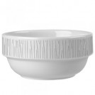 Bamboo Super Vitrified White Stacking Bowl available in 2 sizes
