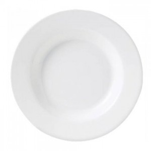 Simplicity White Harmony Soup Plate 24cm/9½