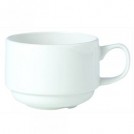 Simplicity White Harmony Slimline Stacking Cup 20cl/7oz