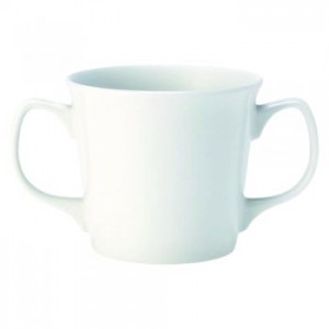 Freedom Simplicity White Double Handed Mug 28.5cl/10oz