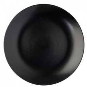 Noir Coupe Plate available in 2 sizes