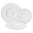 Titan Gourmet Wide Rim Plate available in 3 sizes