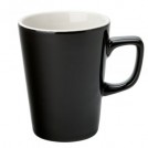 Titan Black Gloss Latte Mug 34cl/12oz