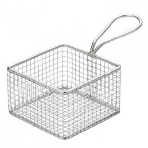 Wire Square Service Basket 9.5cm/3.75