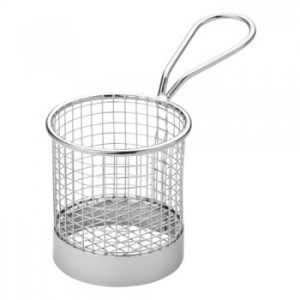 Round Wire Service Basket 9cm