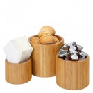 Set of 3 Bamboo Riser/Display Bowls