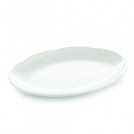 Frostone Melamine Oval Tray Pebbled Pattern available in 3 sizes 