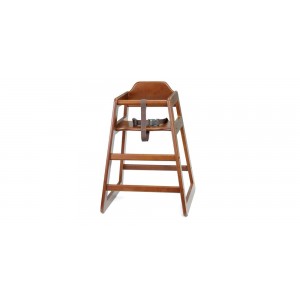 High Chair - available Assembled & Unassembled in Natural & Walnut