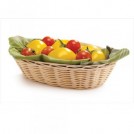 Oblong Handwoven Basket Natural available in 2 sizes