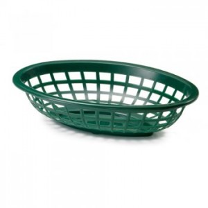 Side order Oval Plastic Basket available in 3 colours