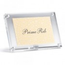 Magnetic Acrylic Card/Sign Holder - available in 3 types