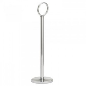 Flat Bottom Chrome Plated Number Stand available in 3 sizes
