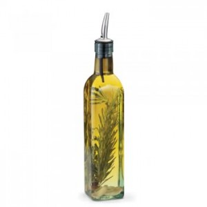16oz Prima Olive Oil Bottle with Stainless Steel Pourer