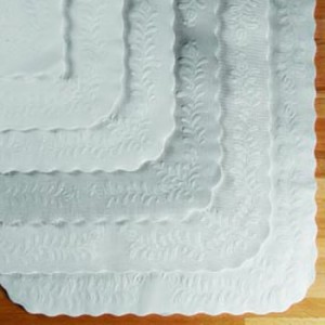 Embossed Tray Paper available in 4 sizes