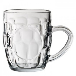 Panelled Dimple Tankard 10oz/29cl/Height 96mm available in 10oz & 10oz CE