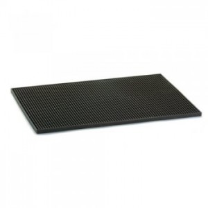 Bar Mat available in 2 sizes in Black or Brown