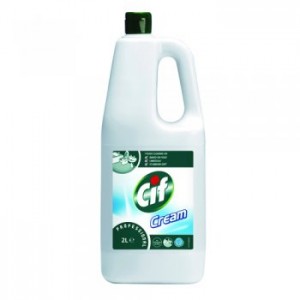 Cif Cream Cleaner 2L available in Lemon & White