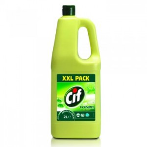 Cif Cream Cleaner 2L available in Lemon & White