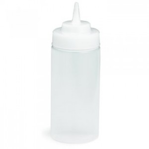 24oz 38mm Cone Tip Squeeze Dispenser available in Natural & Ketchup