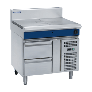 Blue Seal Evolution Series G57-RB - 900mm Gas Target Top – Refrigerated Base