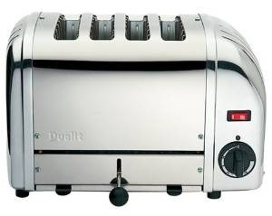 Dualit 4 Slice Stainless Steel Toaster 40352